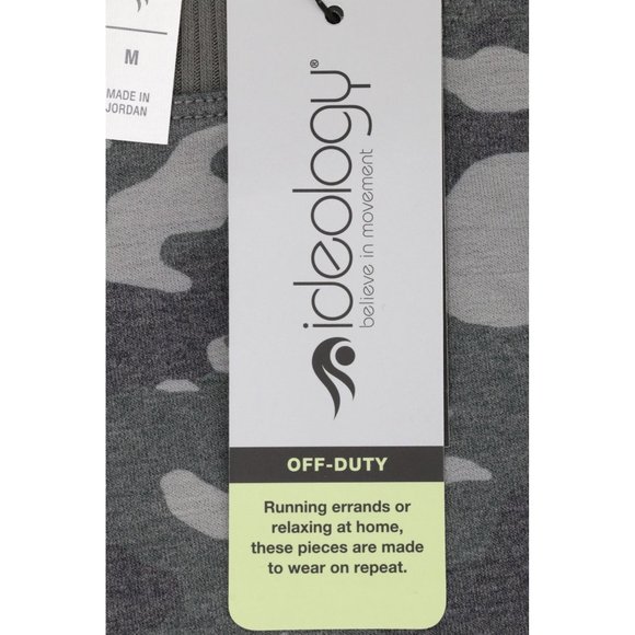 Ideology Women's Gray Camo Pullover Sweatshirt Athleic Fitness Sweater Size M - Picture 8 of 11